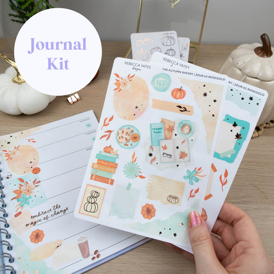 AUTUMN BAKERY - JOURNAL KIT