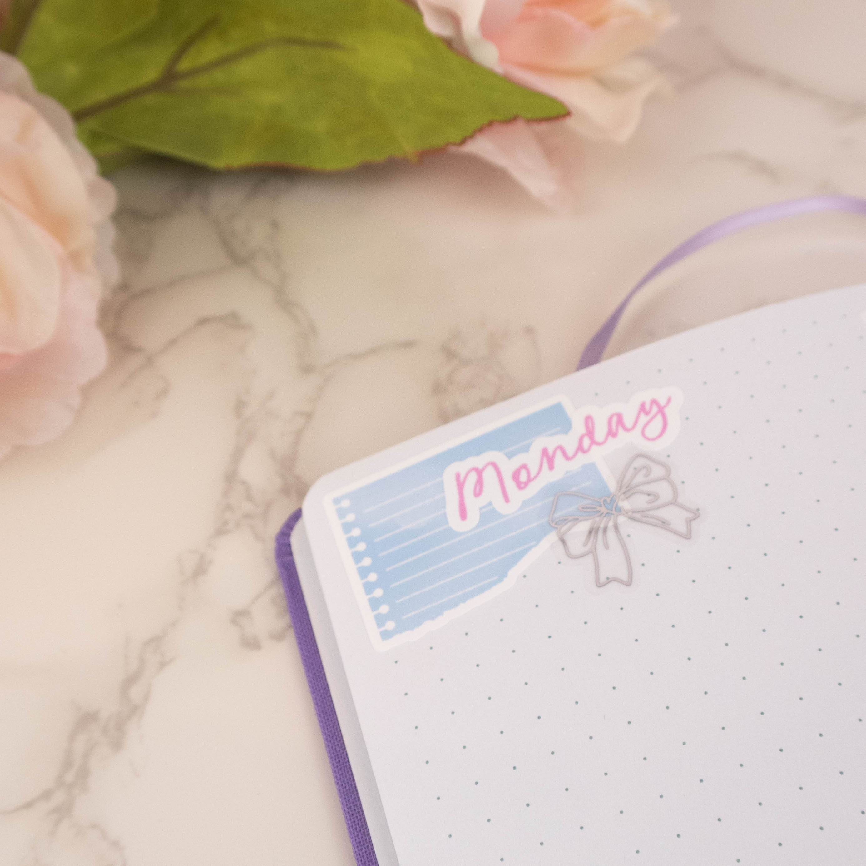 BOWS - FOILED STICKER SHEET - Rebecca Yates