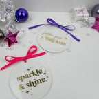 SPARKLE & SHINE DECORATION - Rebecca Yates