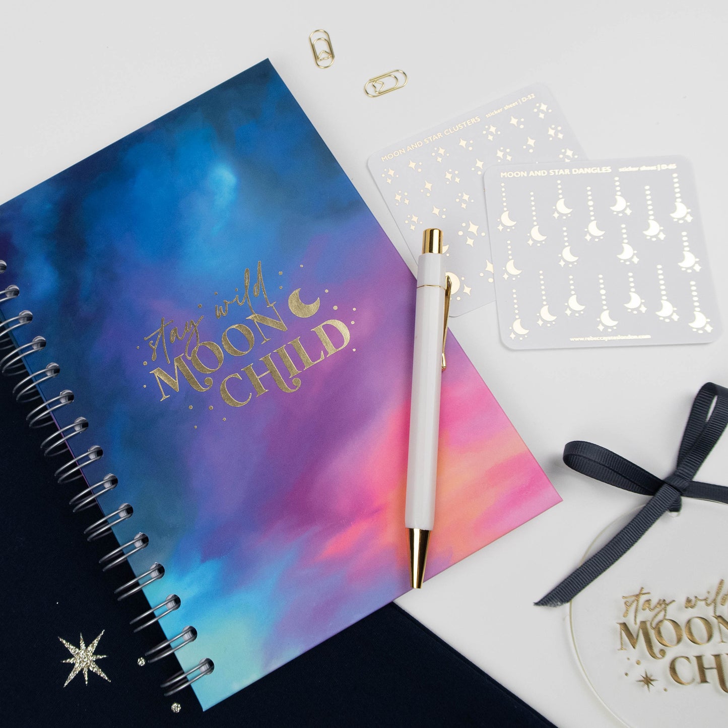 MOON CHILD PERSONALISED JOURNAL & TOTE GIFT SET