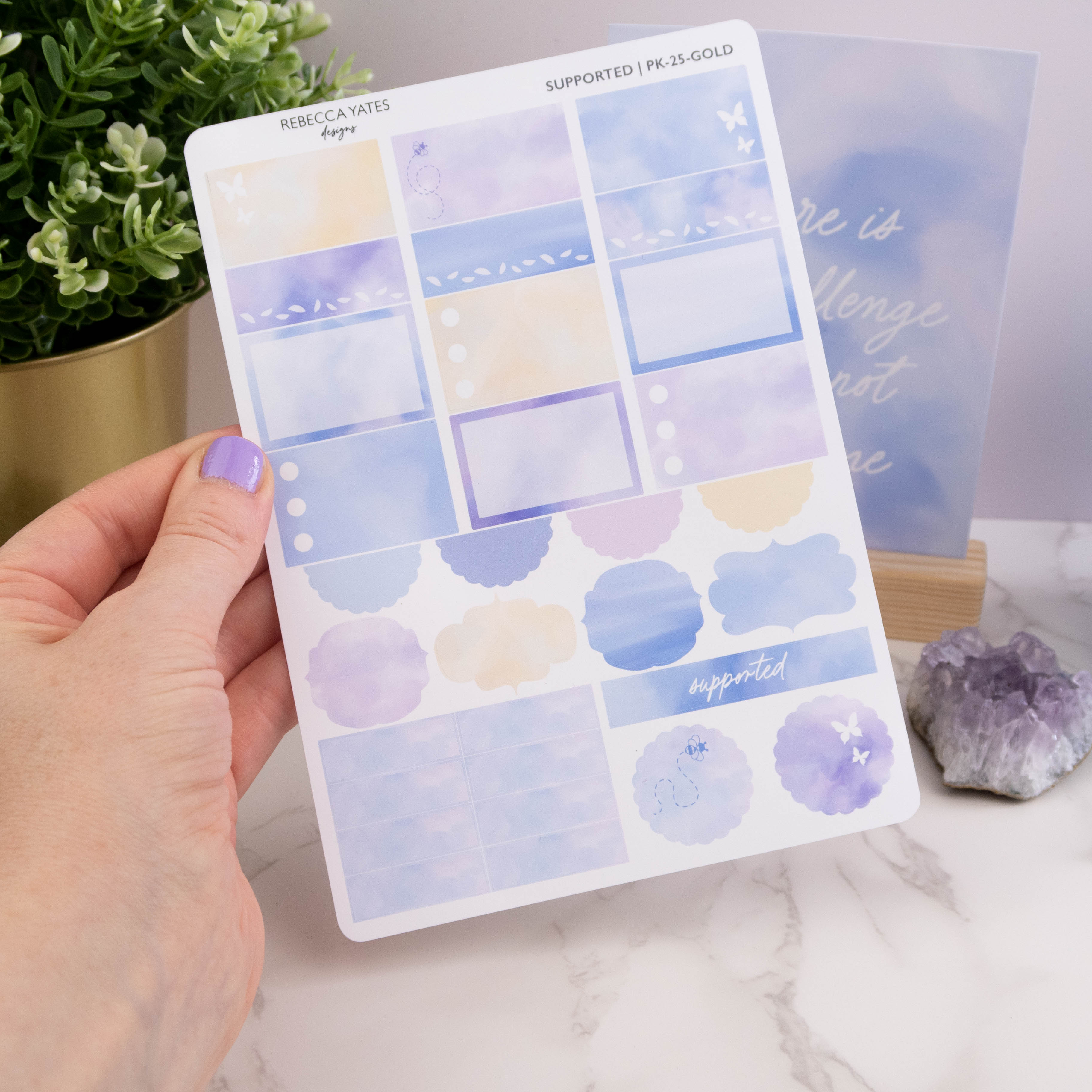 SUPPORTED - CLASSIC PLANNING KIT - Rebecca Yates