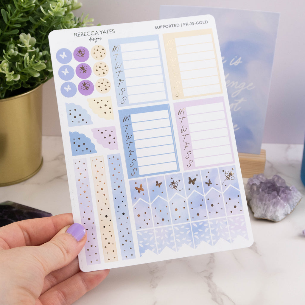 SUPPORTED - CLASSIC PLANNING KIT - Rebecca Yates