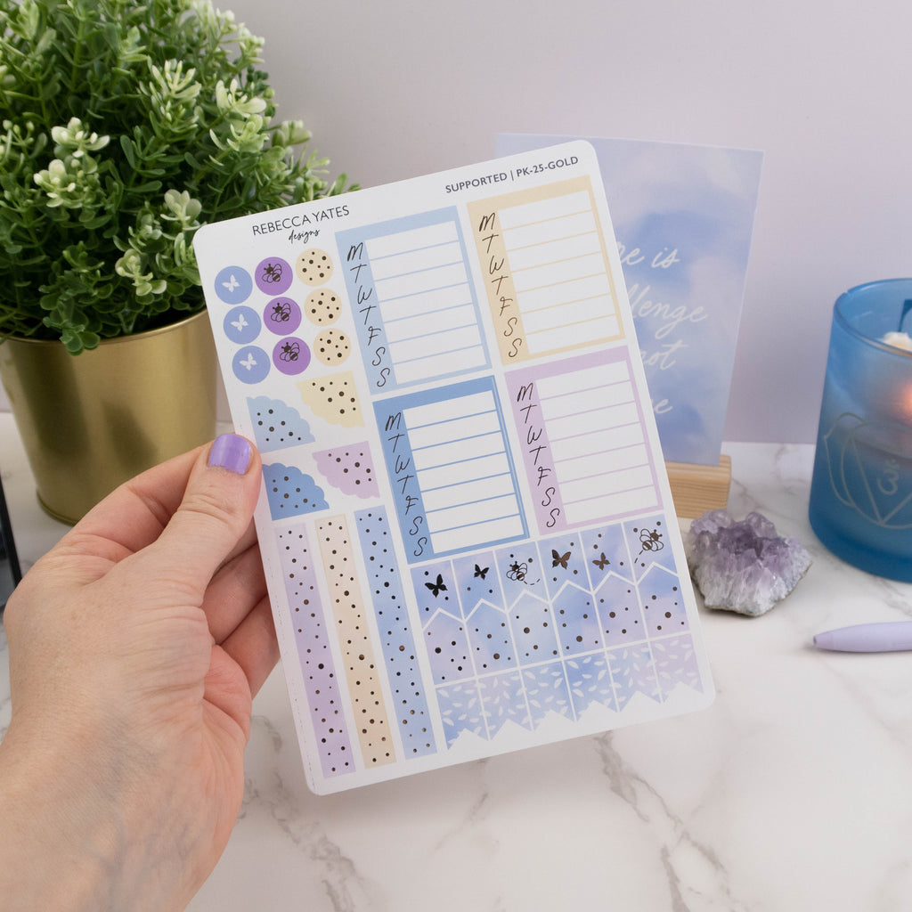 SUPPORTED - CLASSIC PLANNING KIT - Rebecca Yates