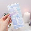 SECRET GARDEN TORN PAPER SAMPLERS - STICKER SHEET - Rebecca Yates