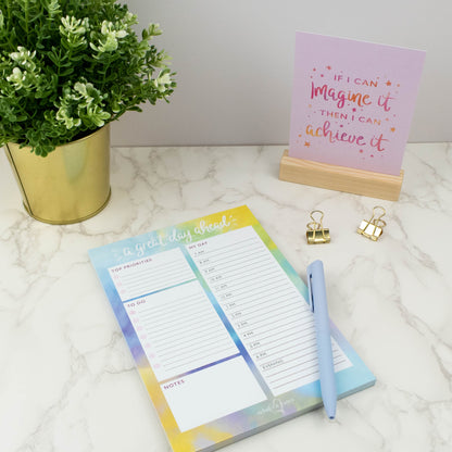 A GREAT DAY AHEAD - DAY PLANNER PAD (TOPAZ)