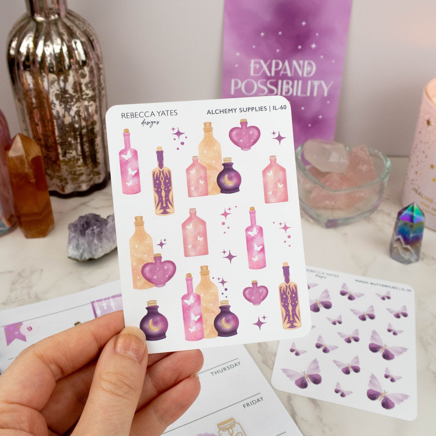 ALCHEMY SUPPLIES - PLANNER STICKER SHEET