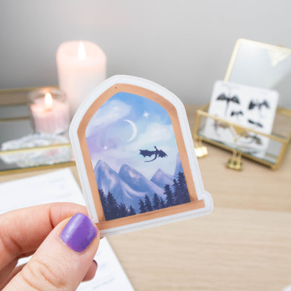 WINDOW TO A NEW WORLD - SINGLE STICKER