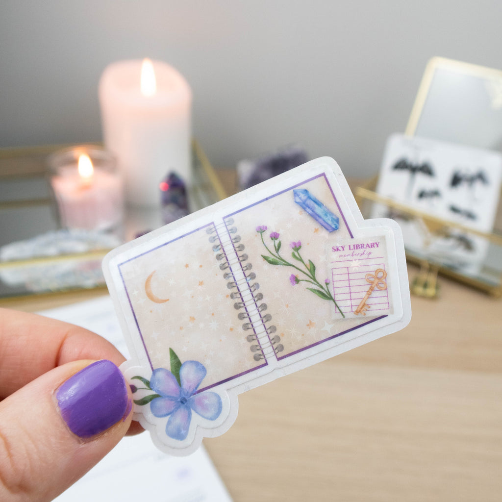 TWILIGHT JOURNAL - SINGLE STICKER - Rebecca Yates