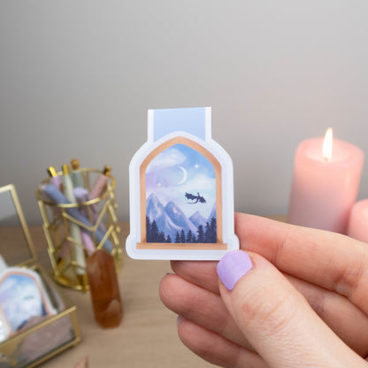 WINDOW TO A NEW WORLD  - MAGNETIC BOOKMARK