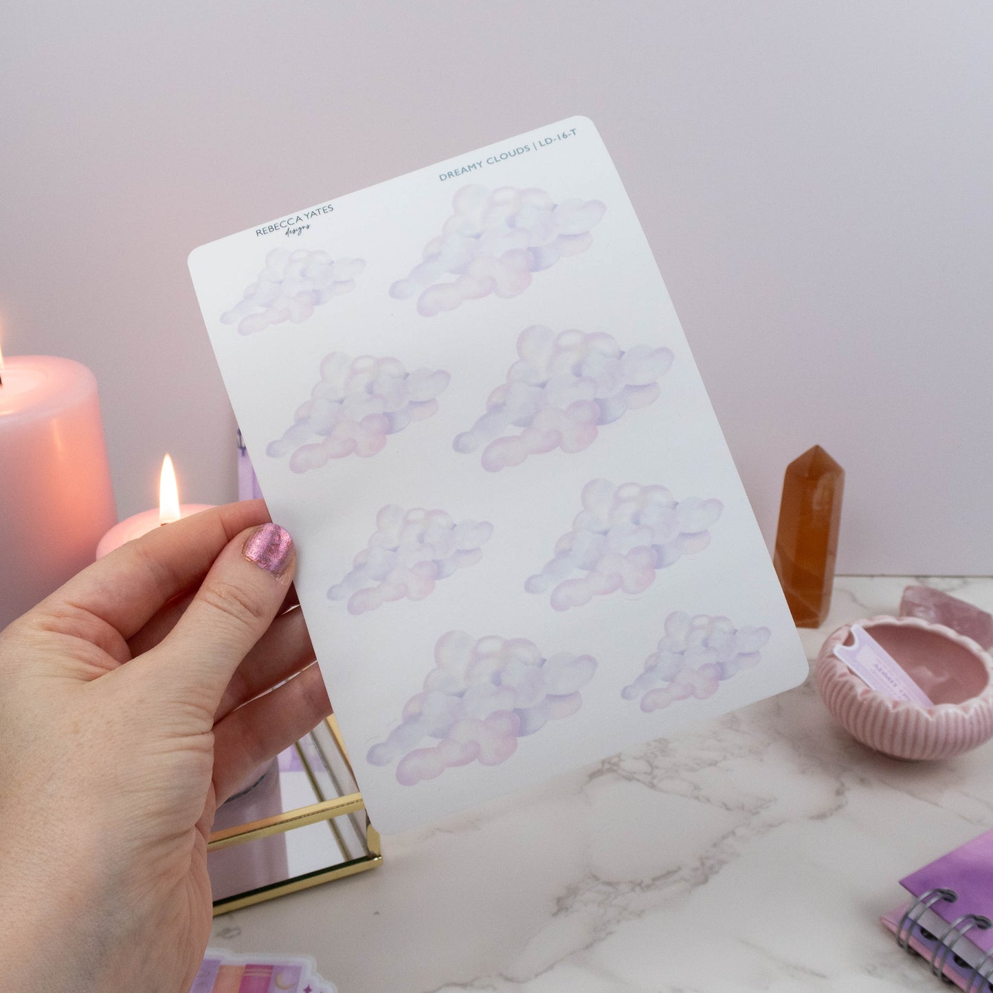 DREAMY CLOUDS  - STICKER SHEET