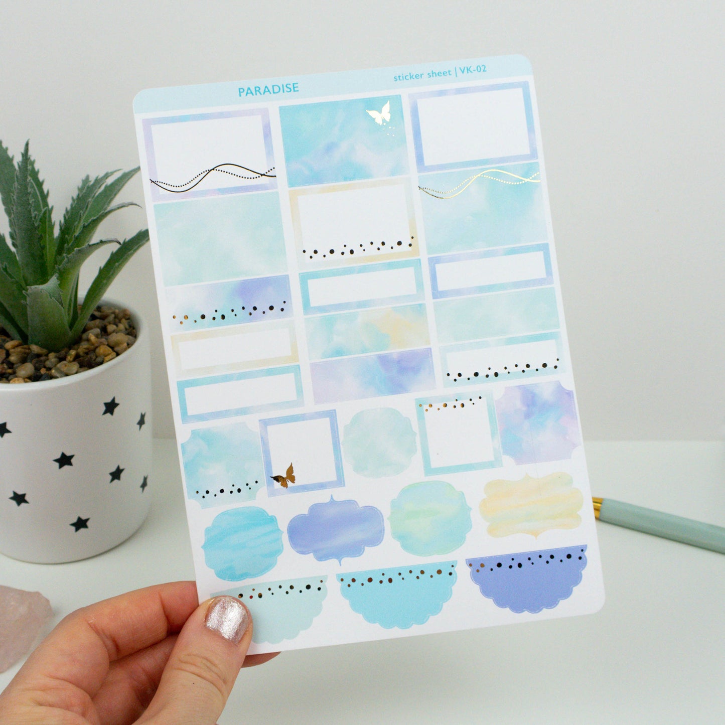 PARADISE - VERTICAL PLANNER WEEKLY KIT