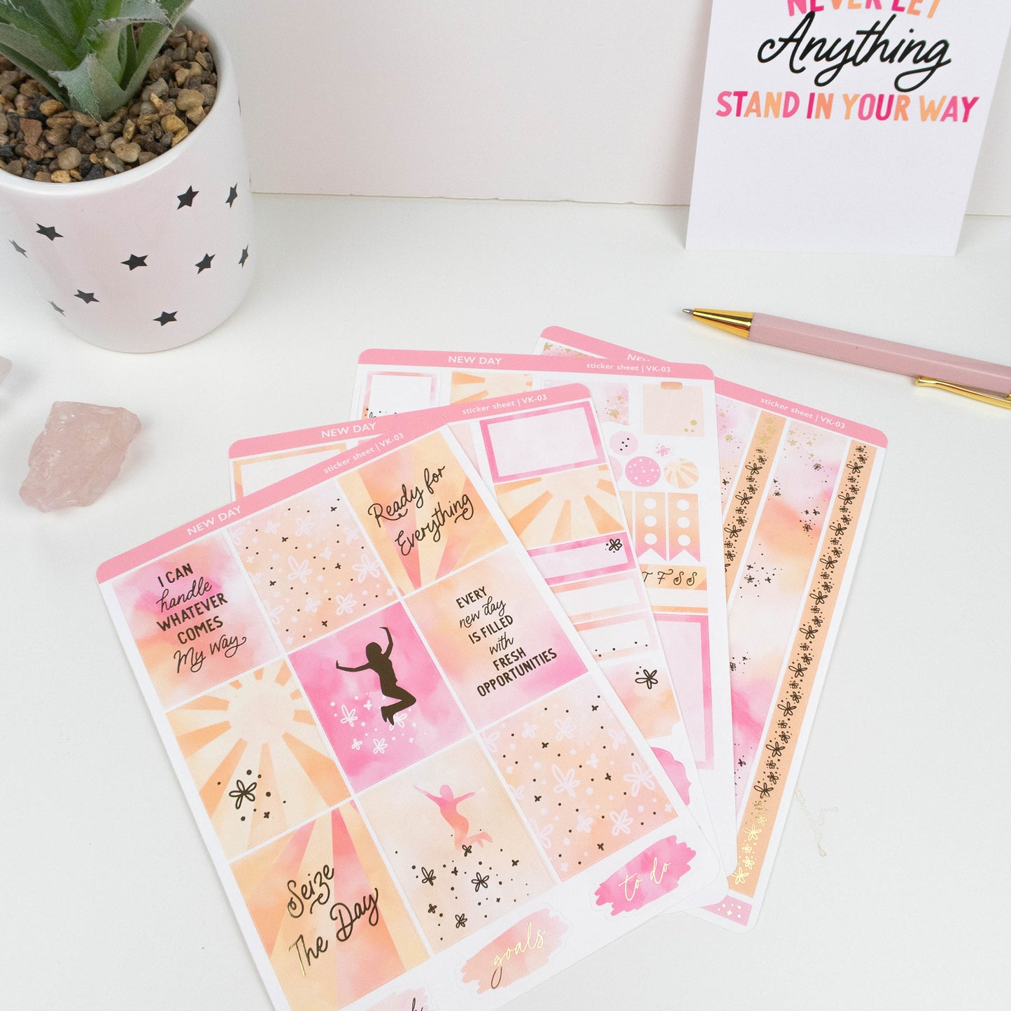 NEW DAY - VERTICAL PLANNER WEEKLY KIT