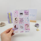 DANCE WITH THE MOON - VERTICAL PLANNER WEEKLY KIT - Rebecca Yates