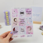 DANCE WITH THE MOON - VERTICAL PLANNER WEEKLY KIT - Rebecca Yates