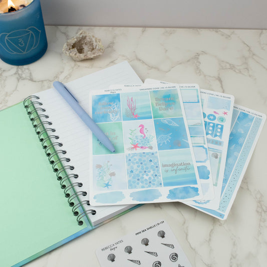 DREAMERS COVE - VERTICAL PLANNER WEEKLY KIT