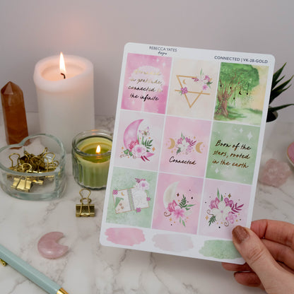 CONNECTED - BIG STICKER BUNDLE - Rebecca Yates