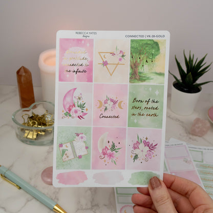 CONNECTED - VERTICAL PLANNER WEEKLY KIT