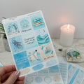 THE DEPTHS - VERTICAL PLANNER WEEKLY KIT - Rebecca Yates