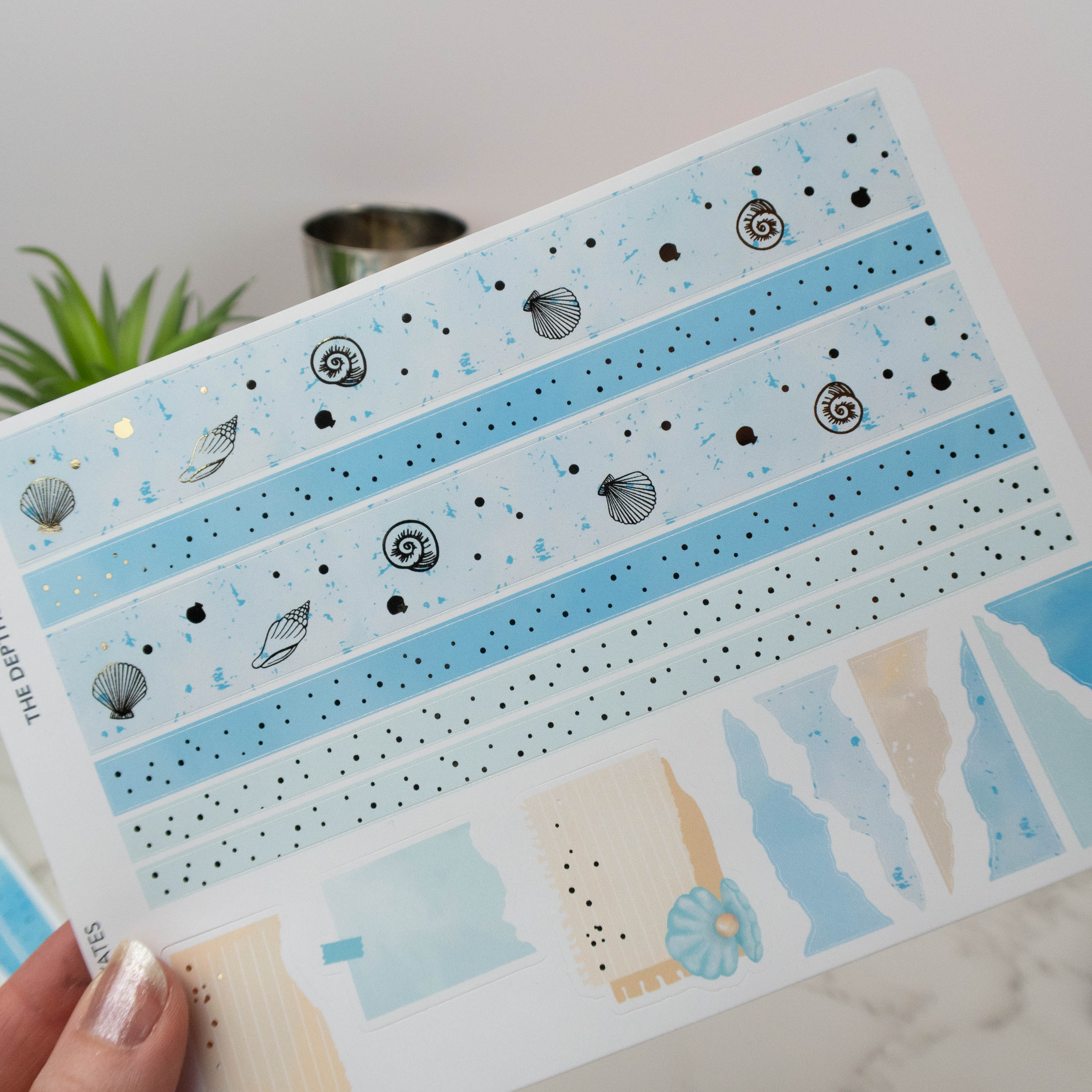 THE DEPTHS - VERTICAL PLANNER WEEKLY KIT - Rebecca Yates