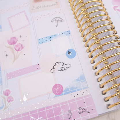 SILVER LININGS - VERTICAL PLANNER WEEKLY KIT