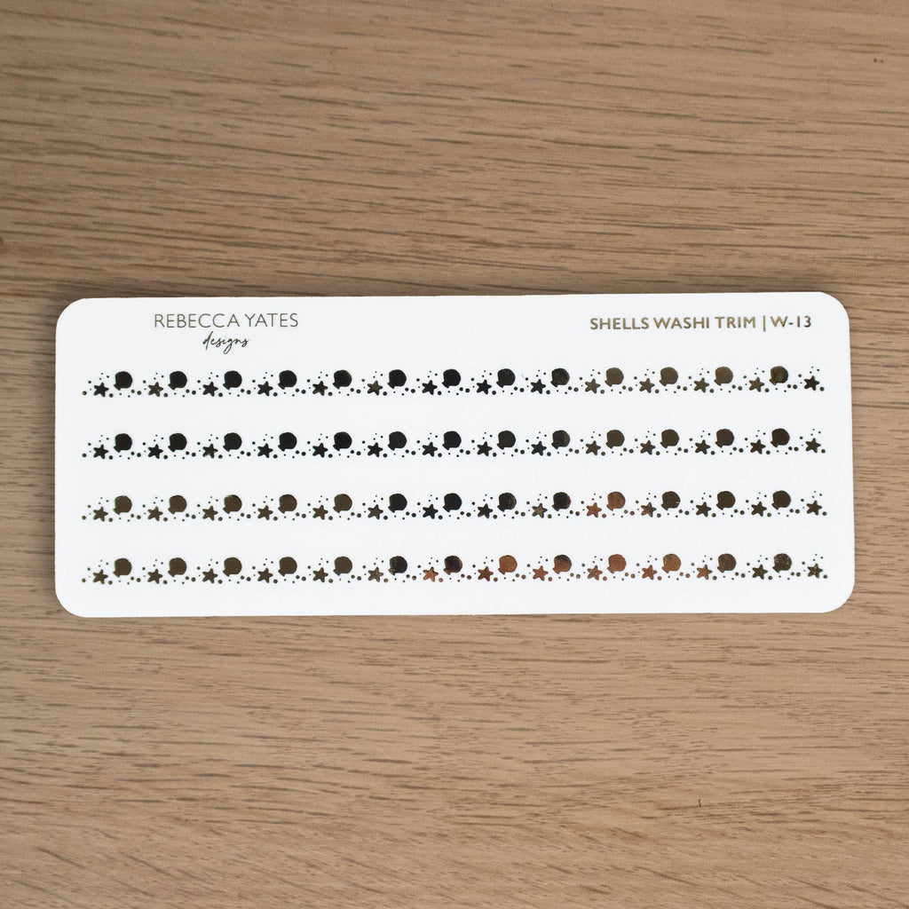 Shells Washi Trim - W-13