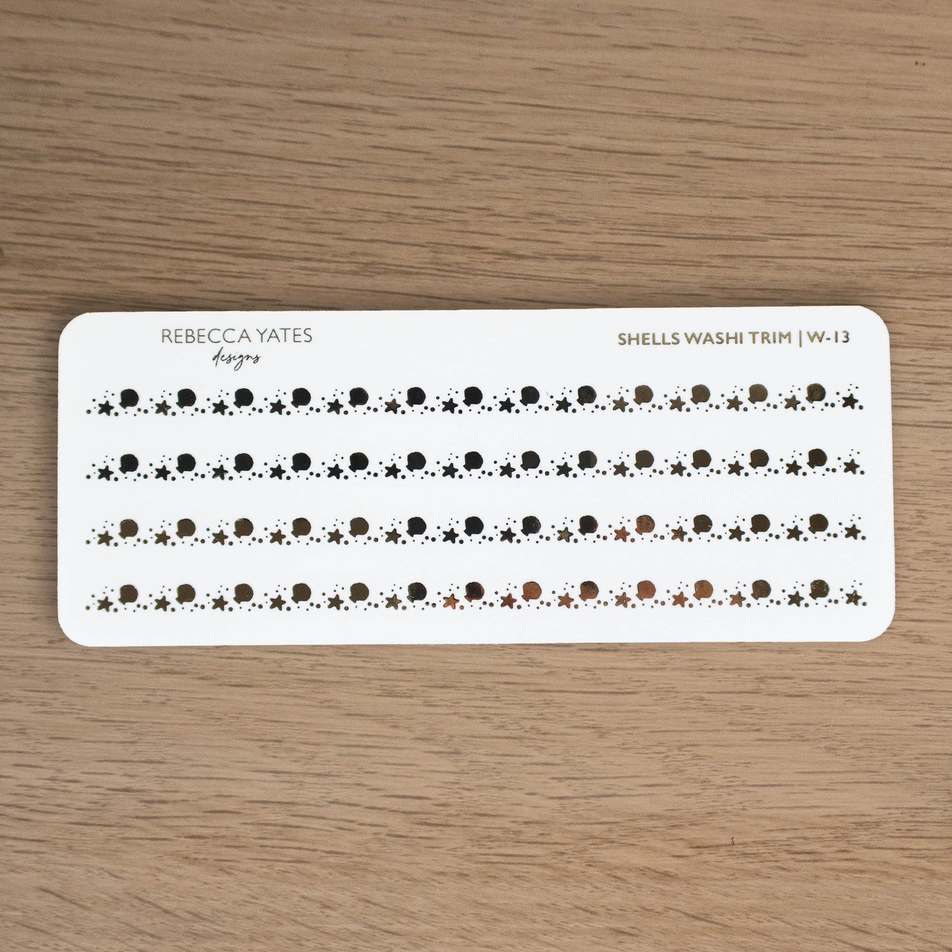 Shells Washi Trim - W-13