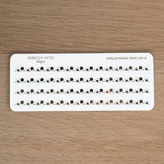Shells Washi Trim - W-13