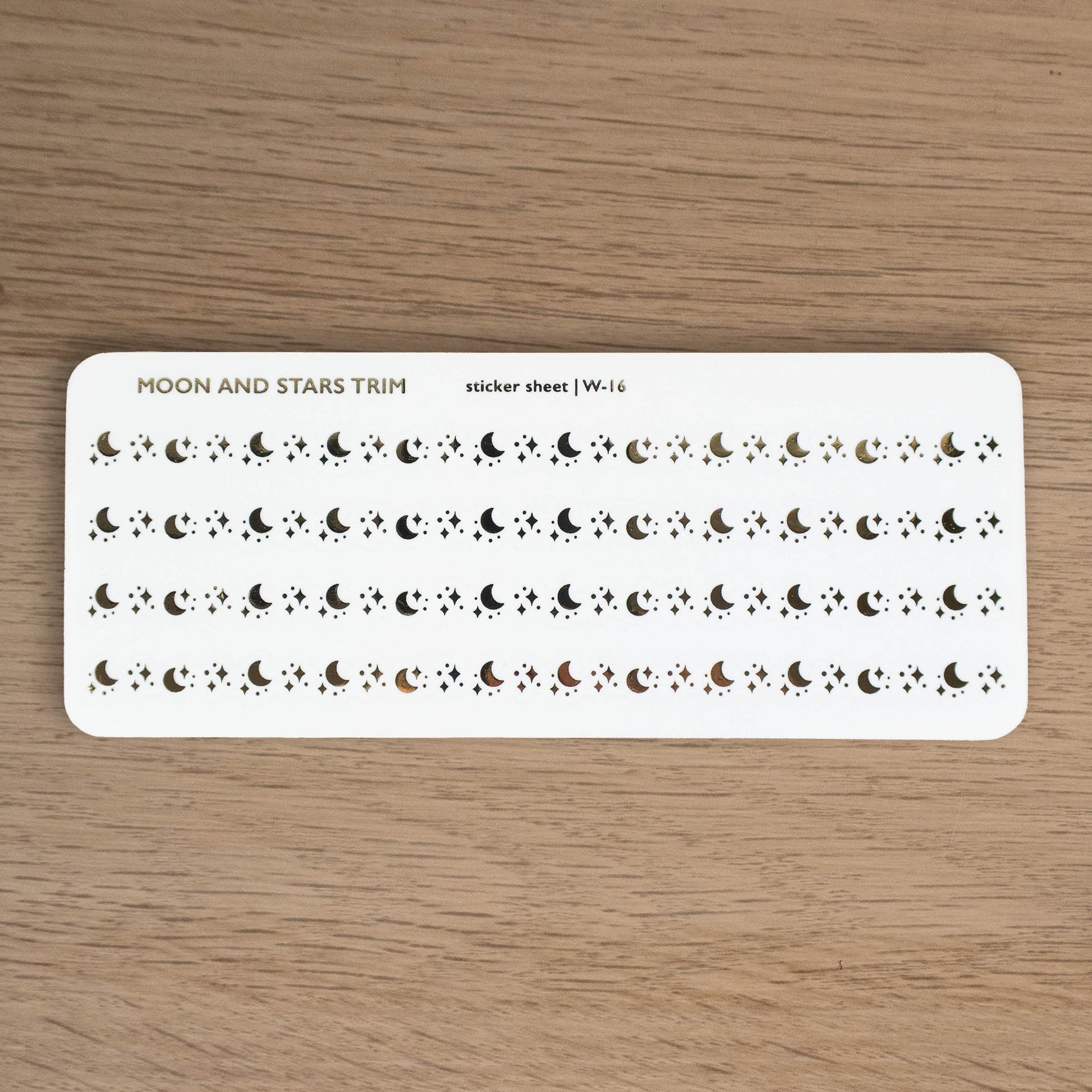 Moon and Stars Trim - W-16
