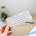 MOON AND STARS TRIM - FOILED PLANNER STICKERS - Rebecca Yates