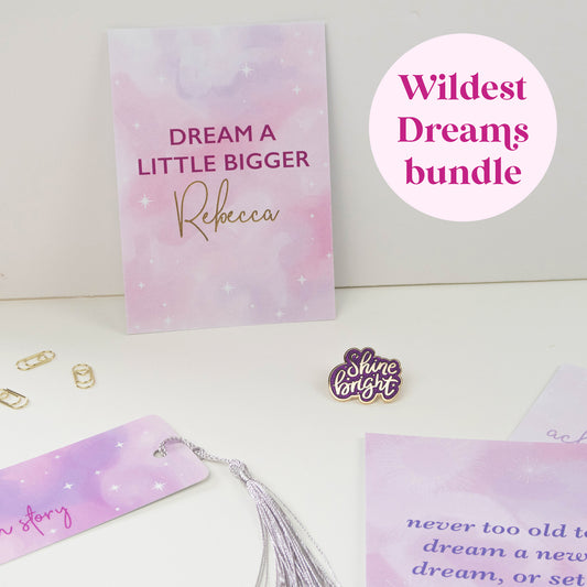 WILDEST DREAMS STATIONERY BUNDLE