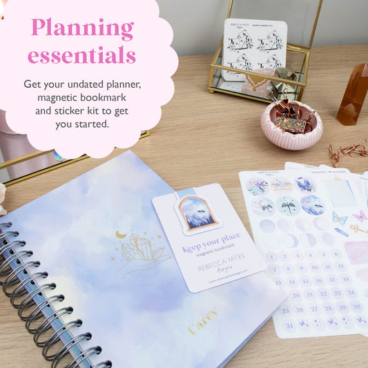 PERSONALISED CRYSTALS PLANNER - PLANNING BUNDLE