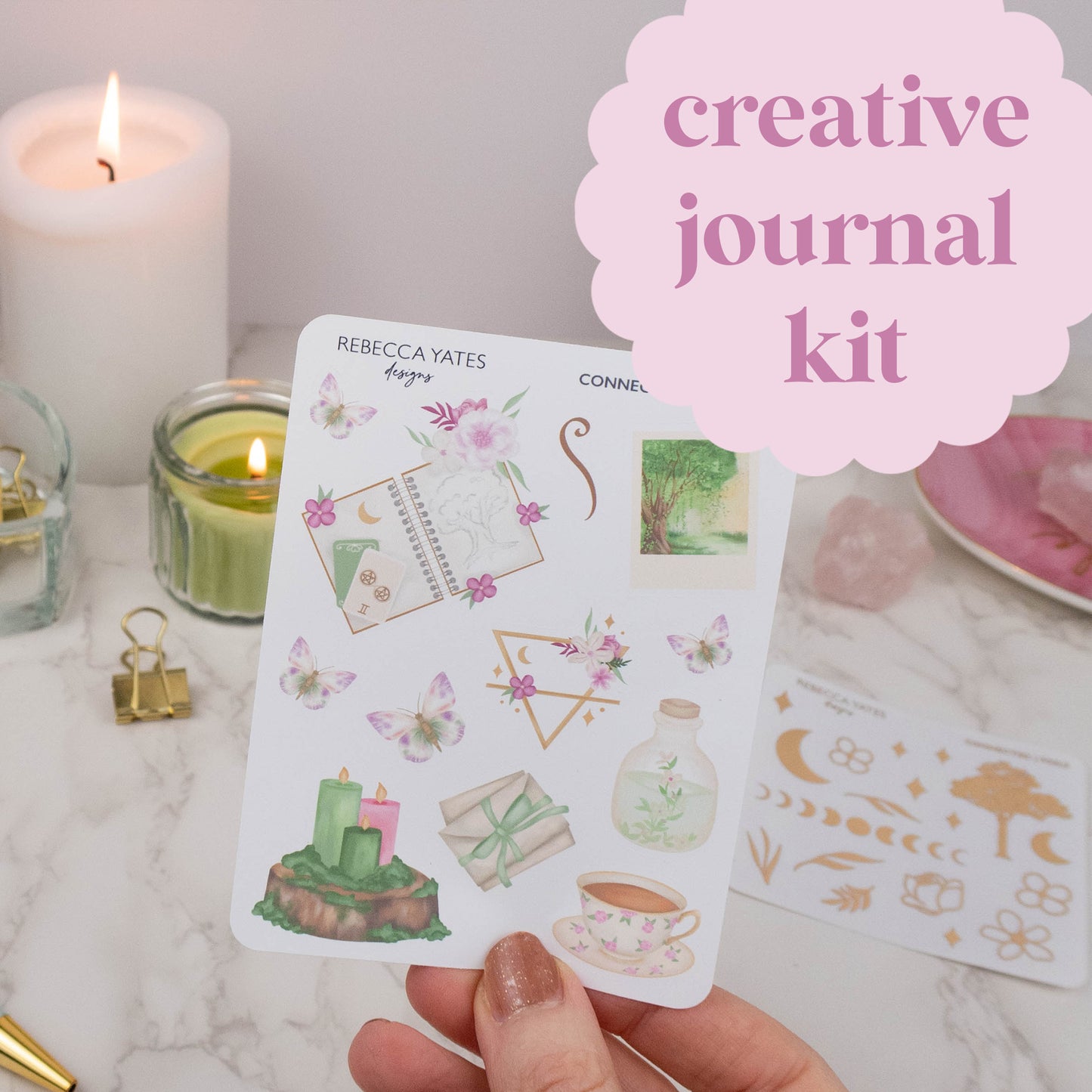 CONNECTED CREATIVE JOURNAL MINI  KIT