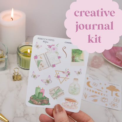 CONNECTED CREATIVE JOURNAL MINI  KIT