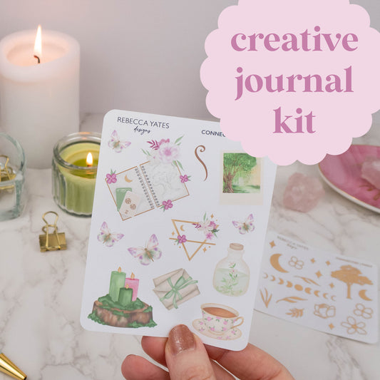 CONNECTED CREATIVE JOURNAL MINI  KIT