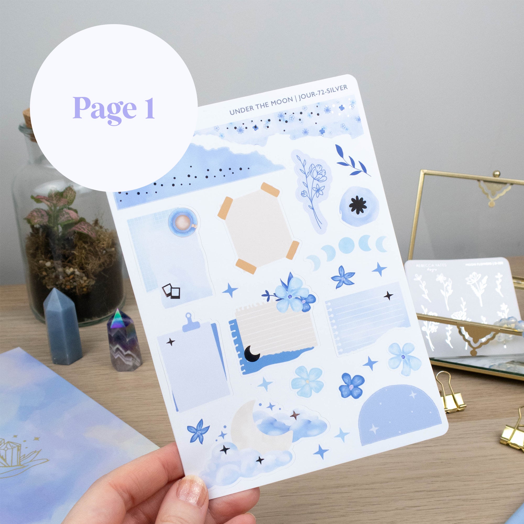 UNDER THE MOON  - JOURNAL KIT - Rebecca Yates