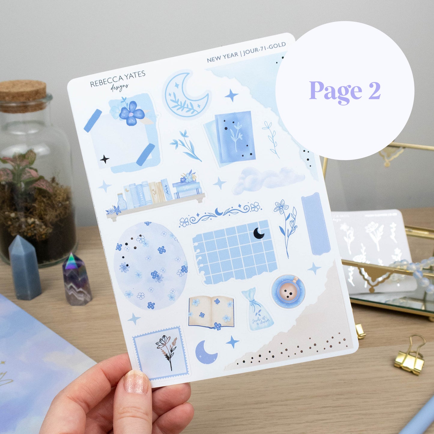 UNDER THE MOON  - JOURNAL KIT