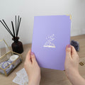 LAVENDER STICKER STORAGE BINDER - Rebecca Yates