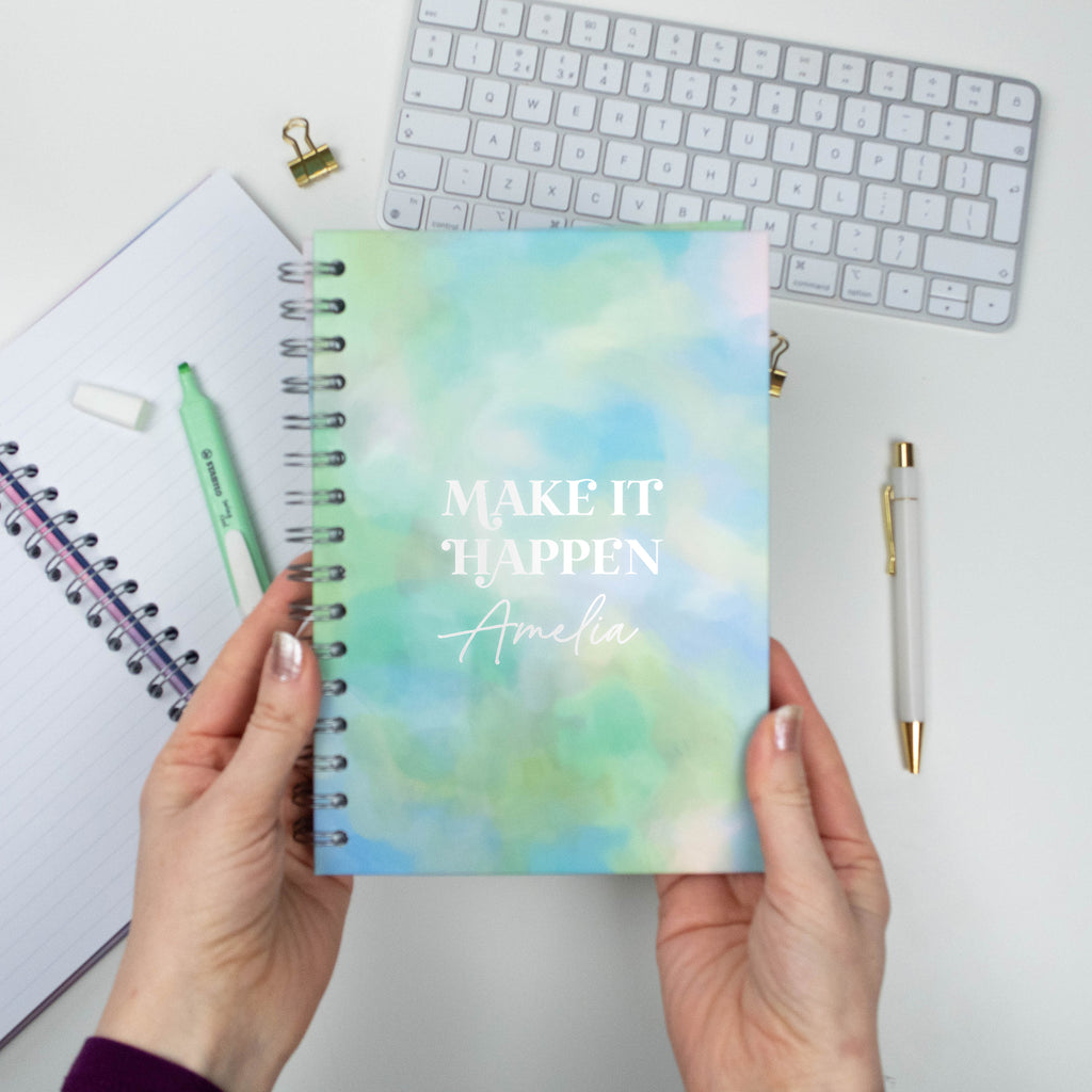 MAKE IT HAPPEN - PERSONALISED PLANNER - Rebecca Yates