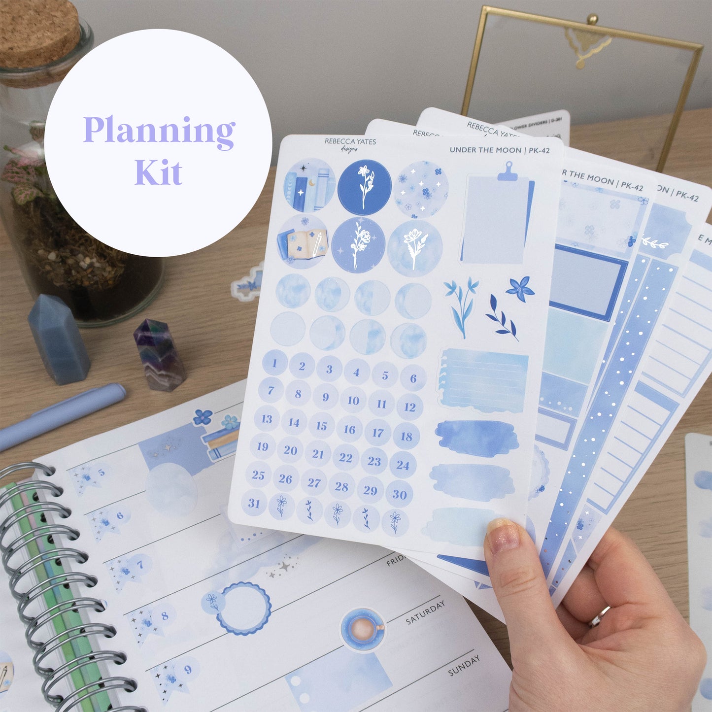 UNDER THE MOON - CLASSIC PLANNING KIT