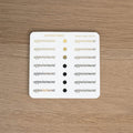 APPOINTMENT - FOILED SCRIPT STICKERS - Rebecca Yates