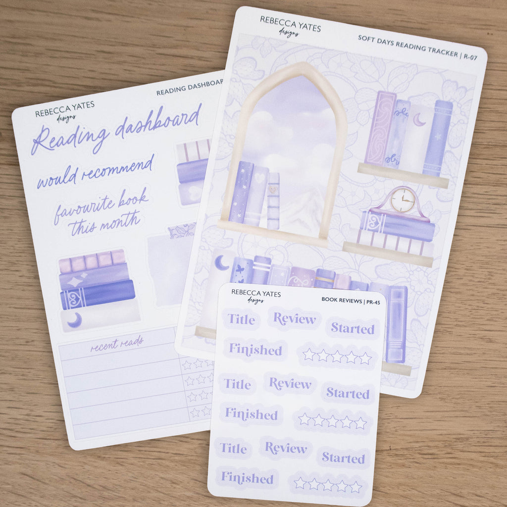 READING JOURNAL STARTER KIT - SOFT DAYS