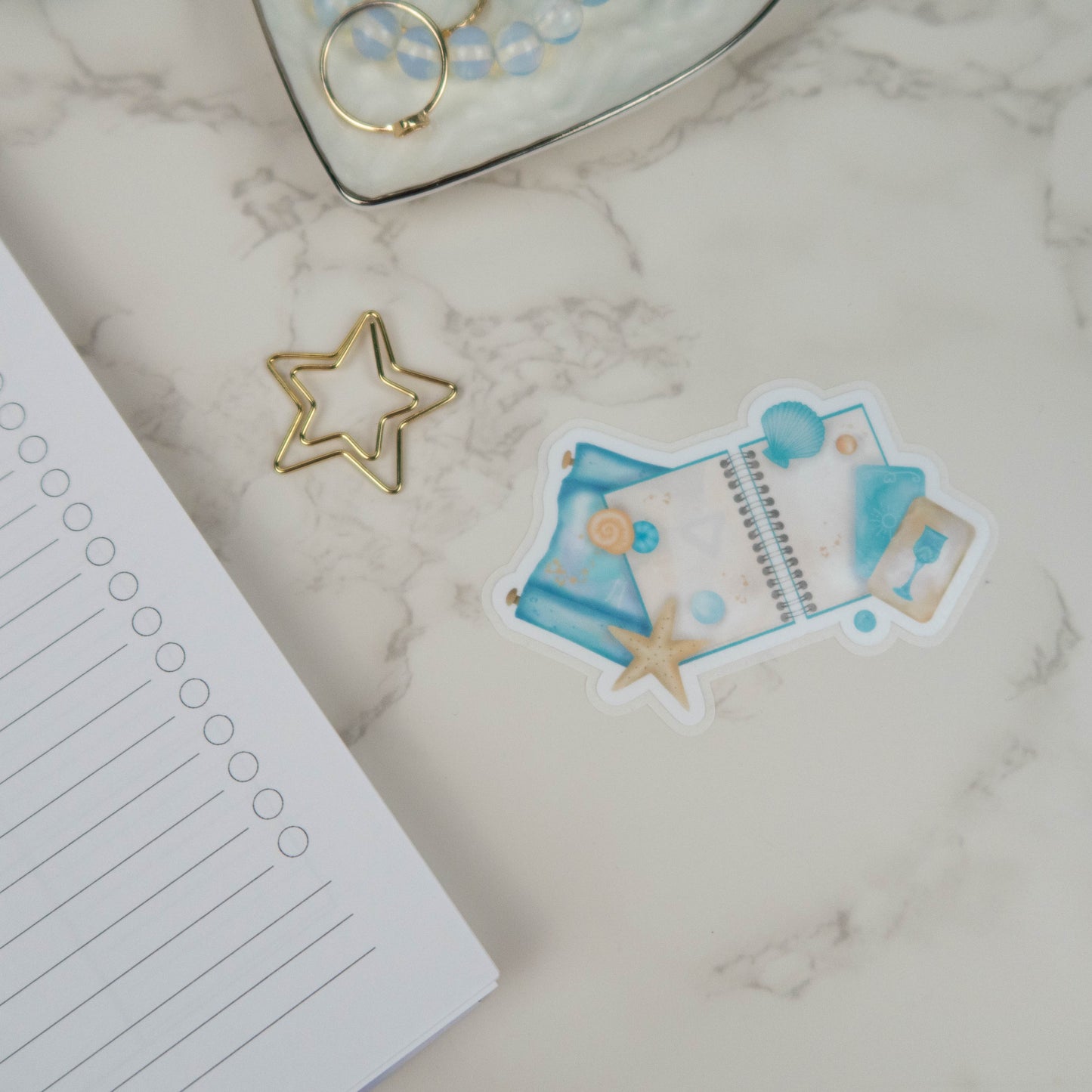 WATER JOURNAL SPREAD - SINGLE STICKER