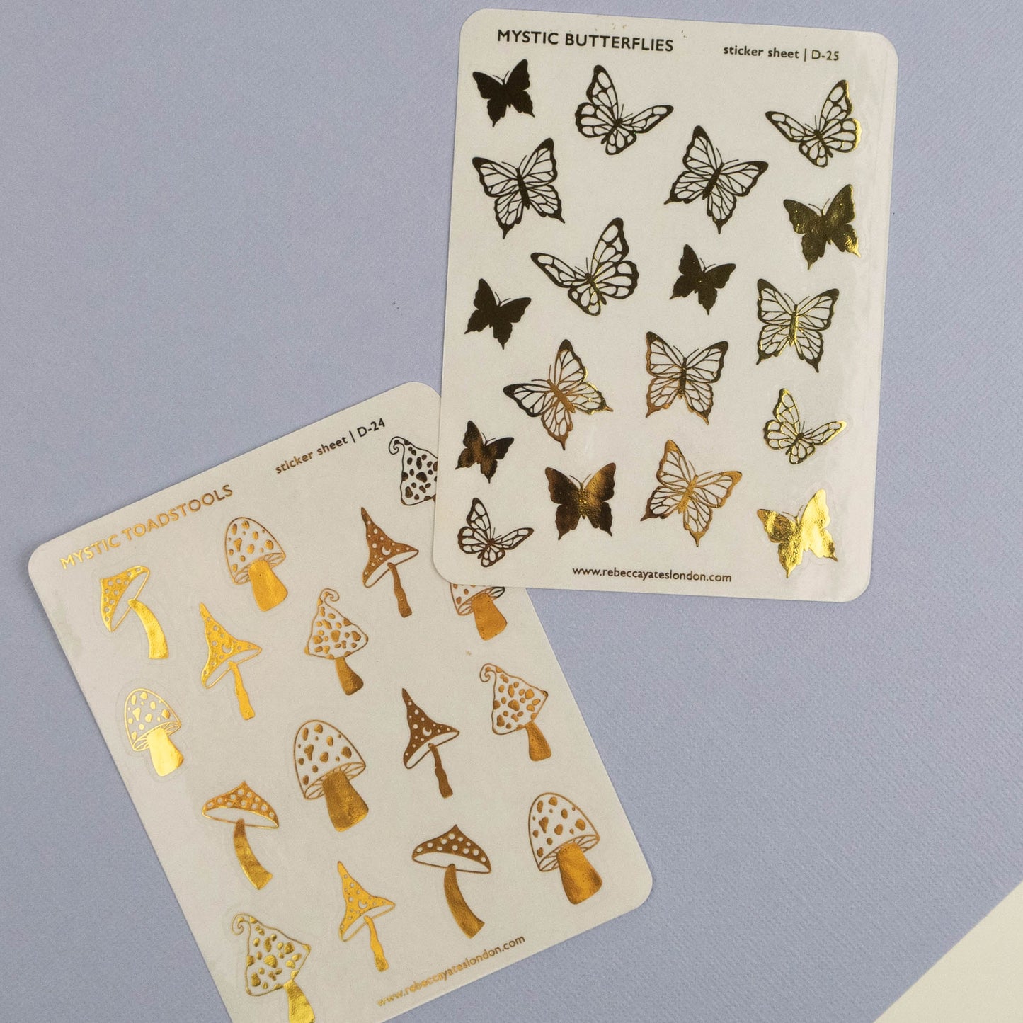 MYSTIC BUTTERFLIES - FOILED PLANNER STICKERS