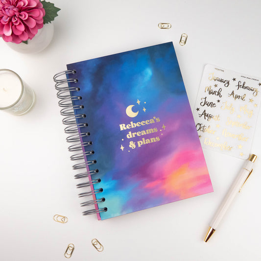 DREAMS & PLANS - PERSONALISED PLANNER