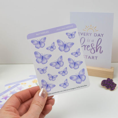 BUTTERFLIES - PLANNER STICKER SHEET