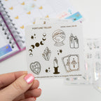 FORTUNE TELLER - FOILED PLANNER STICKERS - Rebecca Yates