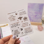 EMBRACE THE QUEEN - FOILED QUOTES STICKER SHEET - Rebecca Yates