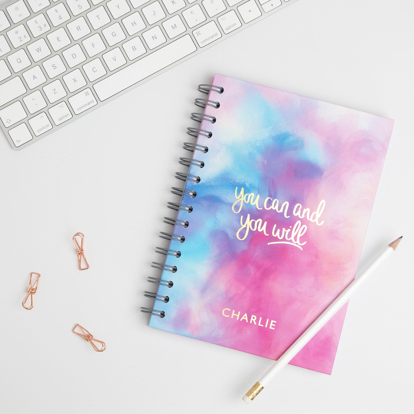 YOU CAN AND YOU WILL - LUXE PERSONALISED JOURNAL