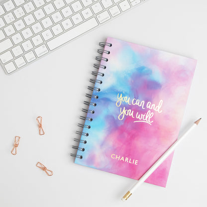 YOU CAN AND YOU WILL - LUXE PERSONALISED JOURNAL