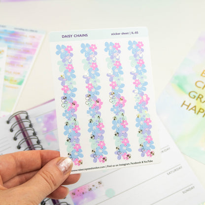 DAISY CHAINS - PLANNER STICKER SHEET